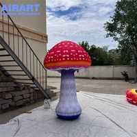 Meilleures ventes : Accessoires de fête, champignons rouges gonflables, décorations publicitaires en forme de grand ballon champignon gonflable