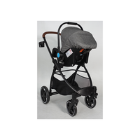 Poussette multifonctionnelle pour bébé Poussette à panier 2 en 1 High Landscape Ensemble voiture pliante portable bidirectionnel Chariot pour bébé