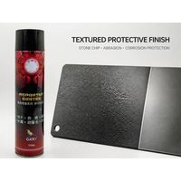 GATE 1K Revêtement sous-couche texturé caoutchouté à séchage rapide pour automobile, protection contre les éclats de pierre, 700ml pour l'aéronautique
