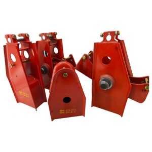 Pièces de suspension de remorque de haute qualité, suspension mécanique de camion, support de suspension 270*9*6, plaque en manganèse 345 pour essieux Fuhua - Product Image 4
