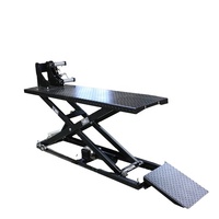 Plateforme de levage hydraulique portable pour moto certifiée CE, vérin ciseaux, plateforme de réparation, élévateur de moto d'atelier, hauteur réglable