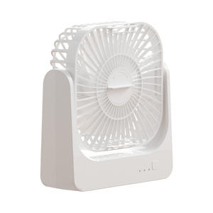 <span class=keywords><strong>Iwin</strong></span> พัดลมตั้งโต๊ะอัจฉริยะขนาด7นิ้วพัดลมพลาสติกขนาดเล็ก AC DC 360ชาร์จแผงโซลาร์เซลล์ปรับมุมได้ควบคุมดิจิตอลขนาดเล็ก - Product Image 1