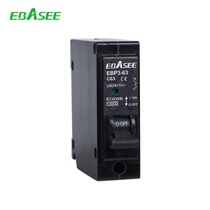 Interruptor de Circuito Enchufable EBASEE para Montaje en Panel, Mcb C60 C32, 15 16 20 <span class=keywords><strong>25</strong></span> 32 40 50 Amperios, 1 2 3 4 Polos, Qo Thql Thqc - Product Image 2