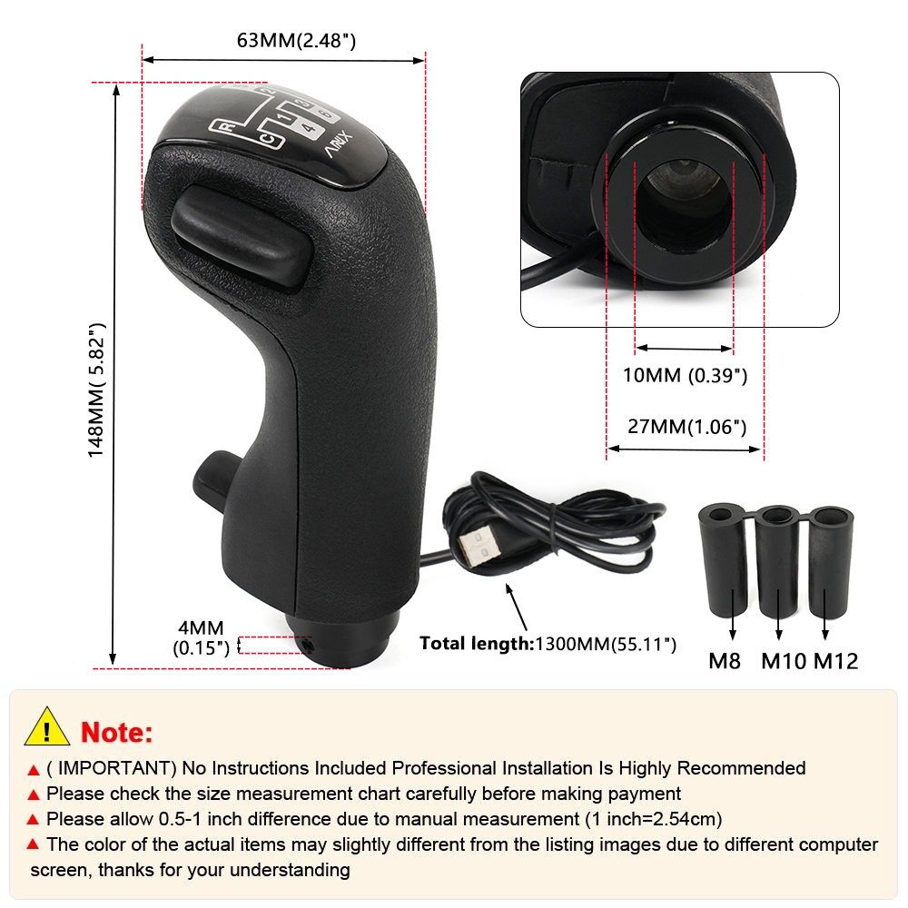 aikeec - perilla de cambio USB de un camión ATS ETS para Logitech G29 G27 G25 G920 H para ATS