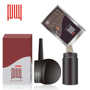 Fully Herbal <b>Hair</b> Building <b>Fibers</b> Powder with 2-IN-1 <b>Spray</b> Applicator <b>for</b> Fuller <b>Hair</b> Unisex Thickening Formula - Product Image 1