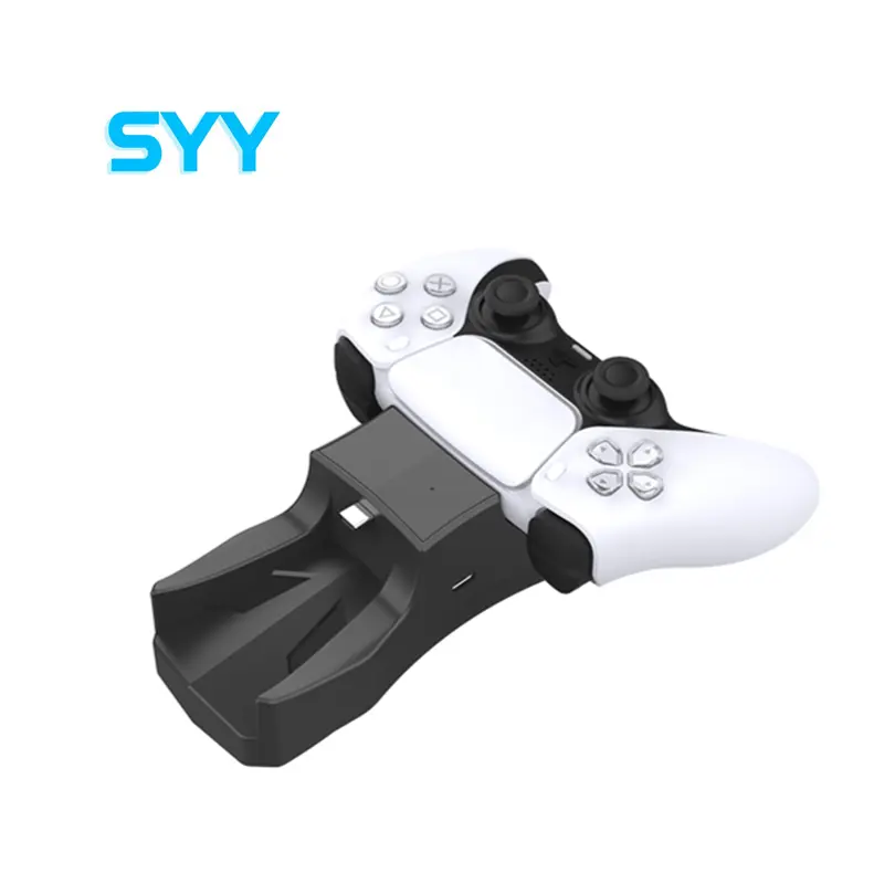 SYY Gamepad Charger Stand for PlayStation 5 PS5 Dual USB Controller Charging Dock Game Accessories