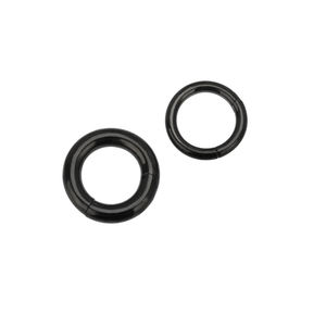 Aros de Acero Quirúrgico 316L GZN para Nariz, Tamaños Grandes, Joyería con Cierre de Clic, Anillos de Segmento al Por Mayor - Product Image 2