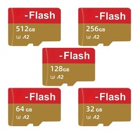 Cartes mémoire TF personnalisées en gros d'usine 16 Go 32 Go, cartes SD haute vitesse 64 Go 128 Go 256 Go 512 Go pour tous les téléphones portables