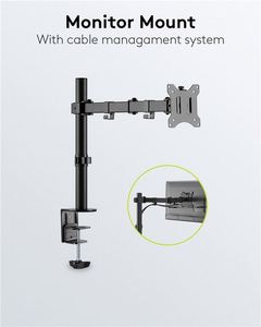 Adjustable Monitor Stand Arm for <b>Ergonomic</b> <b>Desk</b> Setup with 90 Degree Tilt Angle New Product - Product Image 6