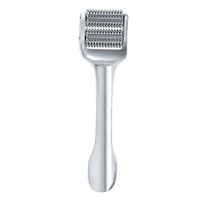 Rouleau Derma Anti-Âge Visage et Corps Double Tête, Masseur de Peau, Rouleau de Glace, Blanchissant, Massage Visage et Corps, Microneedling, Dermaroller - Product Image 1