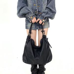 Bolsos de mensajero de alta calidad para mujer, bolsos de hombro de gran capacidad para mujer, bolsos cruzados de cuero pu, bolsos de mano Retro elegantes para mujer - Product Image 2