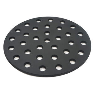 SEB pelat arang panas tinggi 10.5 inci Aksesori BBQ besi cor parut cocok untuk <span class=keywords><strong>Kamado</strong></span> Joe suku cadang pengganti klasik - Product Image 3