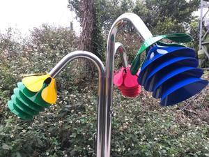 Instrumen Musik Luar Ruangan Berkualitas Tinggi, Murah, dan Harmonis, Bentuk Bunga Lonceng untuk Taman Bermain, Taman, dan Taman Kanak-Kanak - Product Image 5