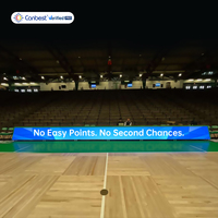 Écrans d'affichage numériques LED Canbest pour tables de scores intérieures P2.6 P3.9 Kit complet Écran d'affichage latéral pour stade de basketball Gymnase Jeux sportifs