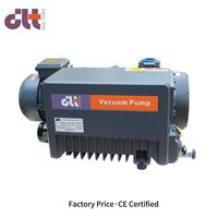 Pompe à vide rotative à palettes DLT V0100 100m³/h 4HP pour usinage CNC, emballage alimentaire, lyophilisateur, OEM, tension personnalisée 380V triphasée