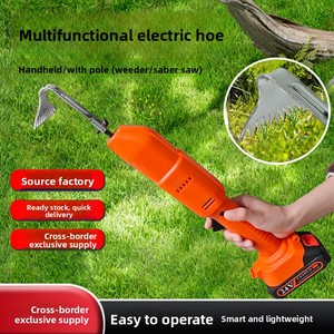 Nouveau décompacteur de sol à <span class=keywords><strong>batterie</strong></span> lithium, petit cultivateur rotatif domestique, motoculteur électrique portatif, micro-tilleur pour jardin et bonsaï - Product Image 3