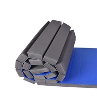 Tapis de sol de protection en cuir Composite XPE écologique de 10mm d'épaisseur pour la gymnastique danse Yoga Taekwondo Sanda Judo pliable