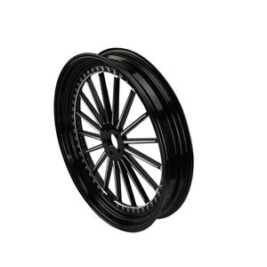 Jantes en alliage d'aluminium personnalisées pour moto Harley, modification avant et arrière, jantes de 18, 21, 23, 26, 30 pouces - Product Image 5