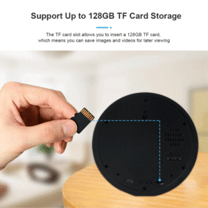 Z18 Mini bảng bàn Đồng hồ Video <span class=keywords><strong>Camera</strong></span> Wifi máy ảnh không dây điện tử đồng hồ tròn DV bé màn hình <span class=keywords><strong>camera</strong></span> giám sát từ xa - Product Image 6