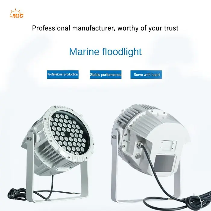 C5m biển sử dụng đèn pha LED AC85-300V IP66 Marine LED tìm kiếm ánh sáng