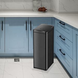<span class=keywords><strong>Cubo</strong></span> <span class=keywords><strong>de</strong></span> <span class=keywords><strong>basura</strong></span> con sensor automático inteligente <span class=keywords><strong>de</strong></span> 50L, <span class=keywords><strong>cubo</strong></span> <span class=keywords><strong>de</strong></span> <span class=keywords><strong>basura</strong></span> <span class=keywords><strong>de</strong></span> acero inoxidable <span class=keywords><strong>de</strong></span> Diseño estrecho <span class=keywords><strong>de</strong></span> 13 galones para uso en cocina y hotel - Product Image 5