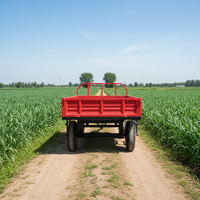 Remorques agricoles compactes et puissantes pour tracteurs, remorques utilitaires robustes pour tracteurs agricoles