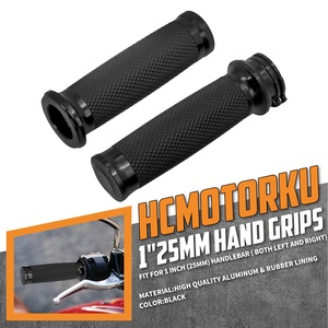 Poignées de guidon de moto 1 pouce pour Harley Touring <span class=keywords><strong>Sportster</strong></span> 883 1200 XL XR VRSC Dyna Softail Road Glide - Product Image 2