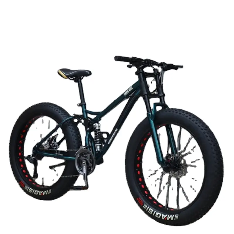 뜨거운 판매 하이브리드 자전거 큰 크기 지방 자전거 지방 타이어 자전거 26 인치 남자/알루미늄 bicicleta mtb 4.9 "큰 타이어 26 인치 지방 자전거