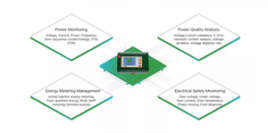 Heyuan Digital AC DIN Rail Power Energy Meter 230 <span class=keywords><strong>Compteur</strong></span> électrique pour trois phases - Product Image 5