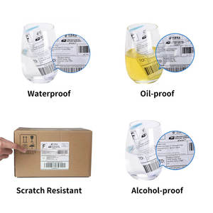 Nhà Máy Bán buôn 300sheets tự dính dầu bằng chứng nhiệt Nhãn dán nhãn 60x90 mét trực tiếp nhiệt vận chuyển Nhãn dính giấy - Product Image 3