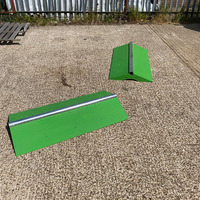 4 pieds slappy skate grind rail rampes de skateboard personnalisées construction modulaire équipement de skate park