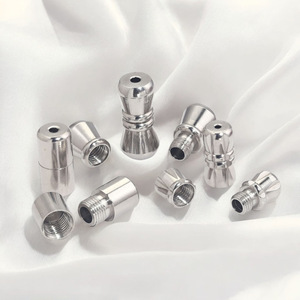 취미 스테인레스 스틸 배럴 나사 걸쇠 나사 커넥터 목걸이 보석 만드는 용품 - Product Image 4