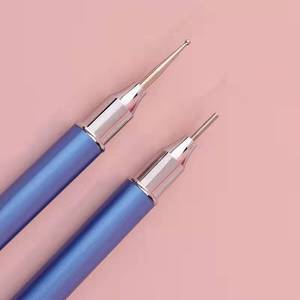 Dual Ended Wax Pen Blue Pink White Nail Dotting Tool Rhinestone Crystal <b>Stud</b> Picker Manicure Salon Nail Art Tools for Nails - Product Image 4