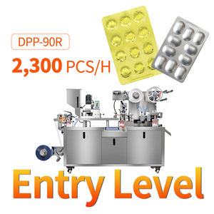 Machine d'emballage sous blister automatique en aluminium et PVC de petite taille DPP-90R, machine d'emballage sous blister pour capsules tropicales miniatures - Product Image 1