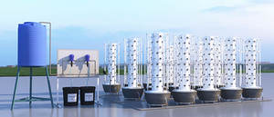 Tour hydroponique système de culture aquaponique planteur de légumes en croissance tours de culture de jardin plantation verticale tour hydroponique - Product Image 2