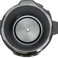 Cuisinière électrique multifonctionnelle 6L pour la maison, en acier inoxydable, cuiseur à riz, pot en aluminium pour la bouillie, la soupe, mijoteuse