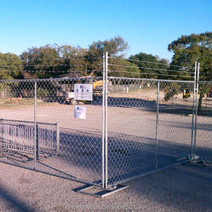1,83*3,65 M American Galvanized Temp <span class=keywords><strong>Femce</strong></span> Construction Chain Link Panel Cercado temporal - Product Image 6