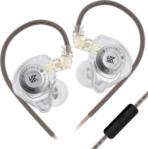 Auriculares KZ EDX Pro X In-Ear con un Solo Driver Dinámico, Monitor HiFi Intraural con Forma Ergonómica, Auricular con Cable para Gaming y Cable Desmontable - Product Image 3