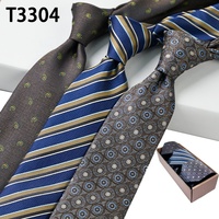 Cravate tissée en micro fibre Gravatas Homens Qualidade Cravate Fournisseur Cravates pour hommes Fabricant