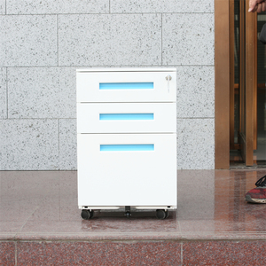 hot selling 3 Drawer Metal Mobile <b>Storage</b> Cabinet with low price - Product Image 3