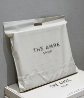 Bolsa de correo de polietileno compostable ecológica con impresión personalizada, ropa reciclada impermeable, con logotipo sobre de embalaje de envío, franqueo exprés