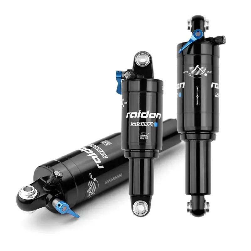 Hot SR SUNTOUR Mountain Downhill bicicletta Shock MTB sospensione aria ammortizzatore posteriore 165/190/200mm con blocco ammortizzatore per bicicletta