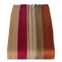 Extensions de cheveux brésiliens Remy vierges à double trame, lisses, avec cuticules intactes, personnalisables en couleur, de Qingdao HAOHAO Hair