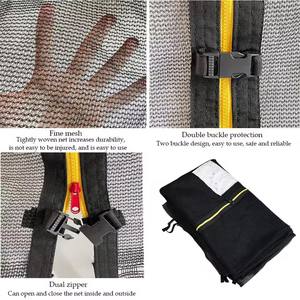 <span class=keywords><strong>Filet</strong></span> de sécurité de remplacement pour <span class=keywords><strong>trampoline</strong></span> à cadre rond, <span class=keywords><strong>filet</strong></span> de <span class=keywords><strong>trampoline</strong></span> respirant et résistant aux intempéries - Product Image 6