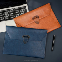 Porte-documents en cuir A4 imperméable personnalisé, pour le stockage d'informations professionnelles, fournitures scolaires et de bureau, classeurs en PU avec poches