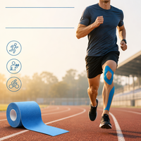 Bande de kinésiologie durable pour le sport, bande de soutien musculaire pour le sport, bande de kinésiologie OEM, fabricant chinois de bandes de sport
