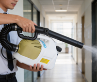 Nébuliseur ULV 800W 6L électrique, machine à nébulisation à débit réglable pour la lutte antiparasitaire