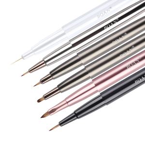 BQAN conception extensible doux pur Kolinsky brosse à ongles Premium ongles dessiner stylo Gel Liner peinture brosse à ongles outils - Product Image 3