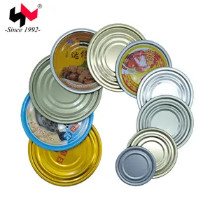 Bottom Ends Tinplate Normal Open Bottom Lid For Tin Cans