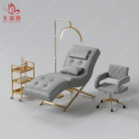 Nouveau modèle S : Lit de beauté ergonomique, chaise longue, lit de tatouage, avec tête réglable